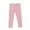 Pink, variant on Jalioing Girls Leggings Solid Color Basic Full Length Thighs Pants Kids Casual Soft Stretchy Long Underwear Pants
