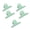 Green-100MM, variant on 5Pcs Steel Document Clips Heavy Duty Metal Hinge Clip Bag Clip For Files Bills Receipt Preservation Supplies