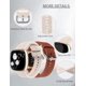 thumbnail image 4 of Correa de reloj Minyee de silicona grabada con estampado floral para Fitbit Versa 4, 4 of 6