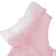 thumbnail image 4 of DPOIS Girls Kids Ruffled Sleeve Ballet Dance Tutu Dress Leotard Skirt, 4 of 6