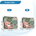 thumbnail image 4 of FORMRS 13"-13.3" Laptop Sleeve Protective Case Soft Carrying Quilted Computer Bag Cover, Pink and White Cat, 4 of 7