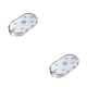 thumbnail image 1 of Luces de Coche Riwesomey Sensor Táctil Recargable 2 Piezas Blanco, 1 of 6