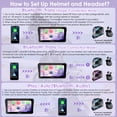 thumbnail image 4 of Carpuride para BMW Motorcycle CarPlay y Android Auto Bluetooth Dual, Native Wonder Pantalla Navi GPS Impermeable de 6.25", Lectura de Datos, TPMS, Sensor de Luz (W602BS Pro), 4 of 11