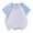 Light Blue, variant on Girls Boys Raglan Shirt Baseball Tee – Cotton Short or Long Sleeve Solid Color T-Shirt for Toddler and Baby