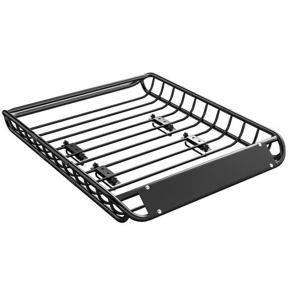 Soozier Roof Rack Cargo Carrier Basket, 150LBS Heavy Duty Roof Basket