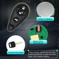 thumbnail image 4 of Unique Bargains 433MHz NHVWB1U711 Control Remoto de Entrada Sin Llave para Subaru Outback 4 Botones, 4 of 7
