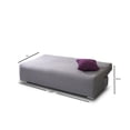 thumbnail image 5 of Sofá Cama Eco Clean Gris Claro M & E MUEBLES Individual 3 Posiciones, 5 of 5