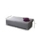 thumbnail image 5 of Sofá Cama Eco Clean Gris Claro M & E MUEBLES Individual 3 Posiciones, 5 of 5