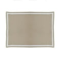 thumbnail image 2 of Martex 2000 Series Microbrushed Duvet Cover Set, Full/Queen, Khaki/White, 2 of 2