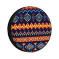 thumbnail image 1 of XMXY Boho Indian Seamless Background Spare Tire Cover, Universal Waterproof Cover for Jeep RV Tire Wheel Protection, 15 inch, 1 of 8