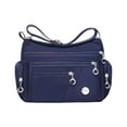 thumbnail image 2 of JingChun Nylon Crossbody Bag for Women Waterproof Shoulder Bag Ladies Multi Pocket Tote Handbag Travel Messenger Bag, 2 of 8