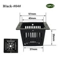 thumbnail image 1 of Aeroponic Hydroponic Plant Grow Vegetable Planting Basket Nursery Pots Net Cup Mesh Pot BLACK-04, 1 of 8