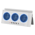 thumbnail image 1 of Zorion Car Fan Window Vent Easy to Install Solar Powered Fan for Cars RV Truck White, 1 of 9