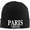 Black, variant on Paris Winter Beanie Daily Hat Cuffed Plain Knitted Skull Cap for Men and Women Warm