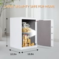thumbnail image 4 of VALINIRT 2.0 Cu.Ft Large Home Safe,with Fireproof Waterproof Bag, Heavy Duty Fingerprint Security Safe, Built-In Drawer and Removable Shelf for Storing Valuables, 4 of 7