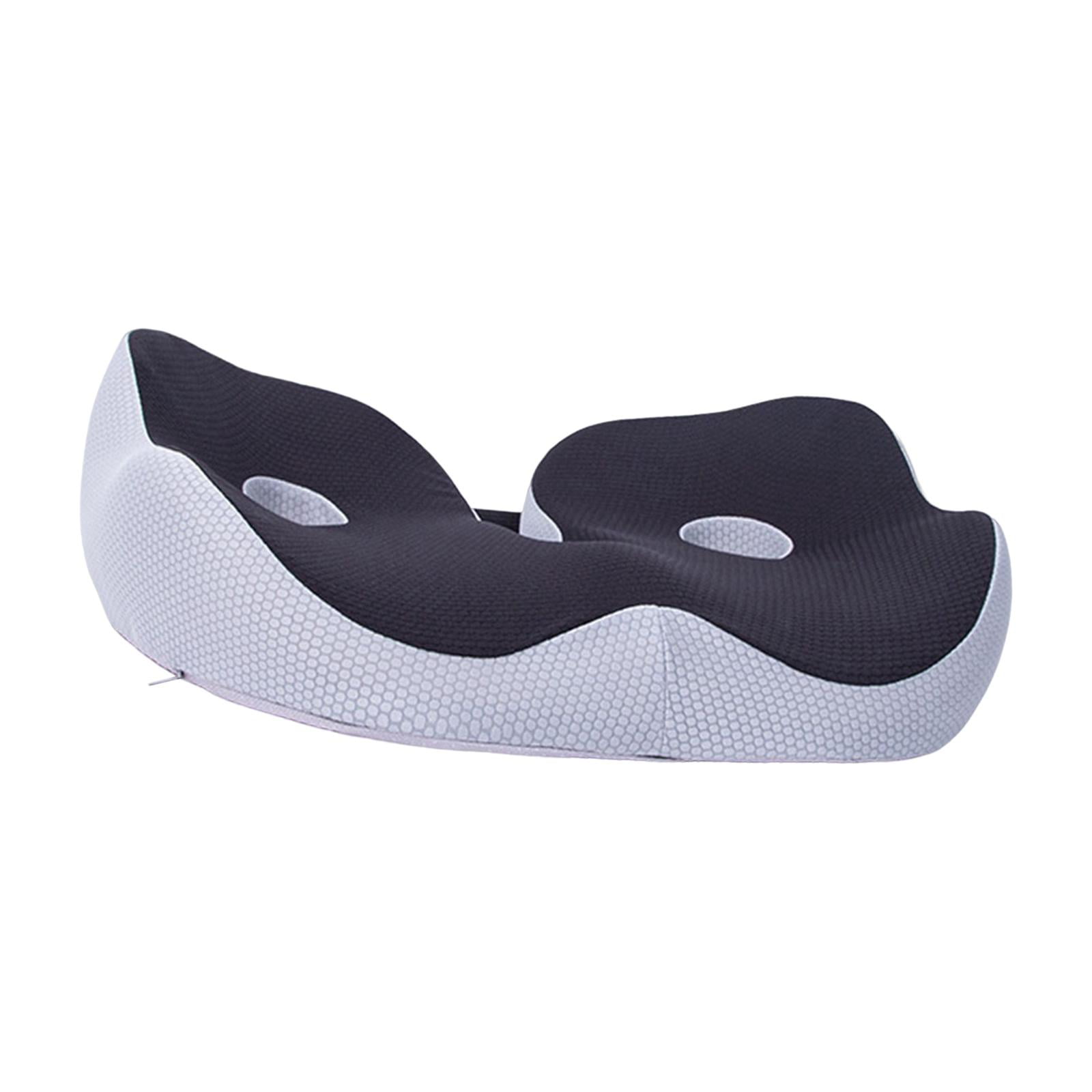 Orthopedic Donut Seat Pillows Tailbone Hemorrhoid Pain Relief Cushions  Black 1Pk 764804148770