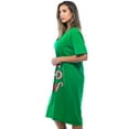 thumbnail image 2 of Just Love Short Sleeve Nightgown / Sleep Dress for Women / Sleepwear (Green - Ho Ho Ho, X-Large), 2 of 3