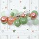 thumbnail image 3 of Globos de fiesta Togvu, color verde aguacate metalizado, oro rosa, 30 cm, 3 of 7