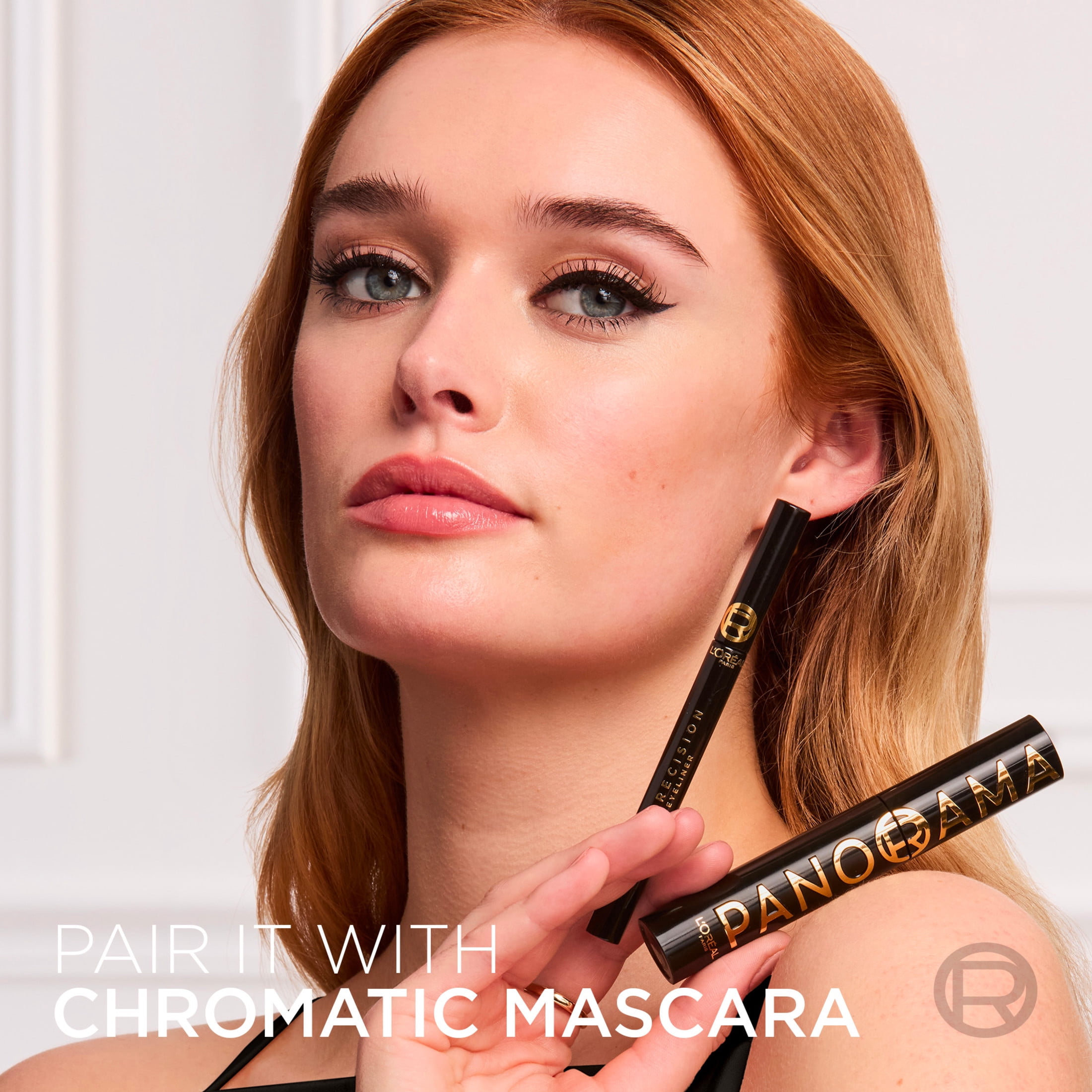 L'Oreal Paris Haute Precision Waterproof Liquid Eyeliner, Black Silk 10, 0.03 fl oz