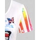 thumbnail image 3 of Camiseta Talla Extra Estampado Bandera Americana Rosegal  Camisetas tallas grandes, 3 of 5