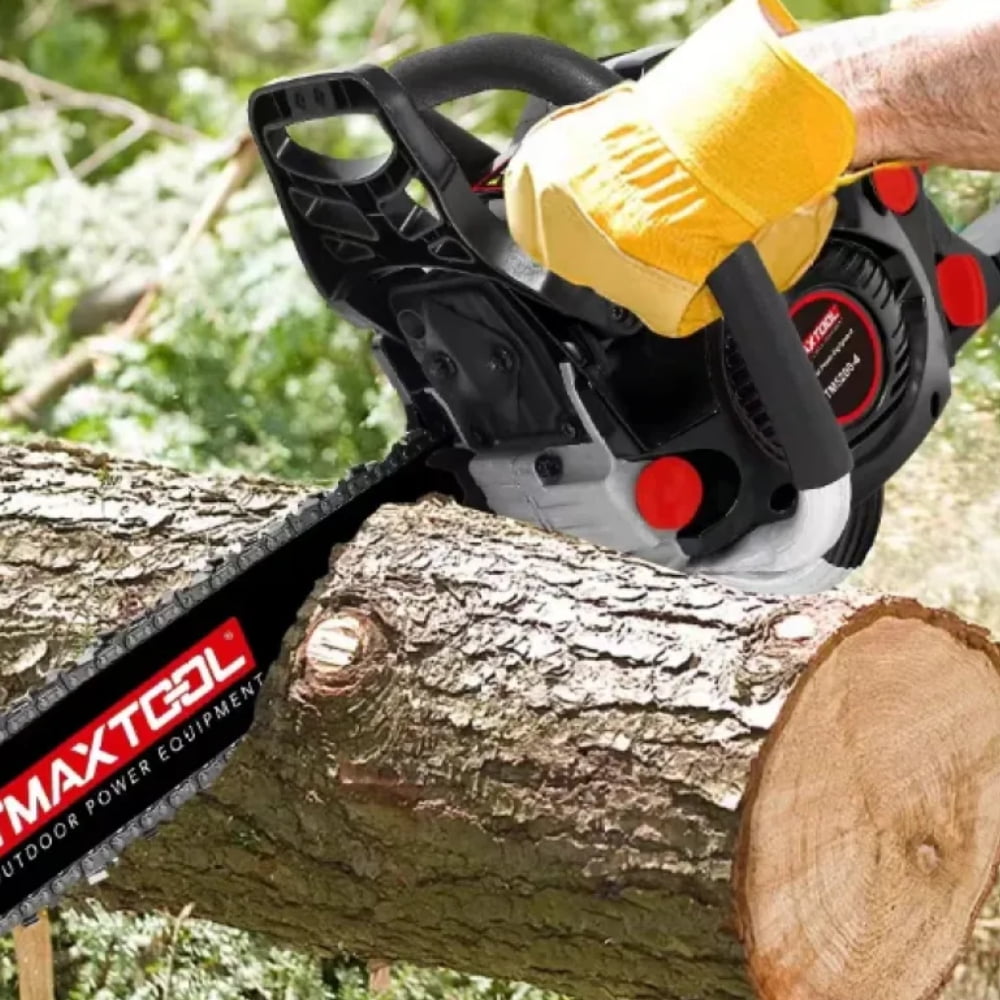 20in Gas Chainsaw, 62CC Powerful  Cordless Chainsaw with 2-Stroke Engine for Pruning, Limbing, and Sawmill Operations