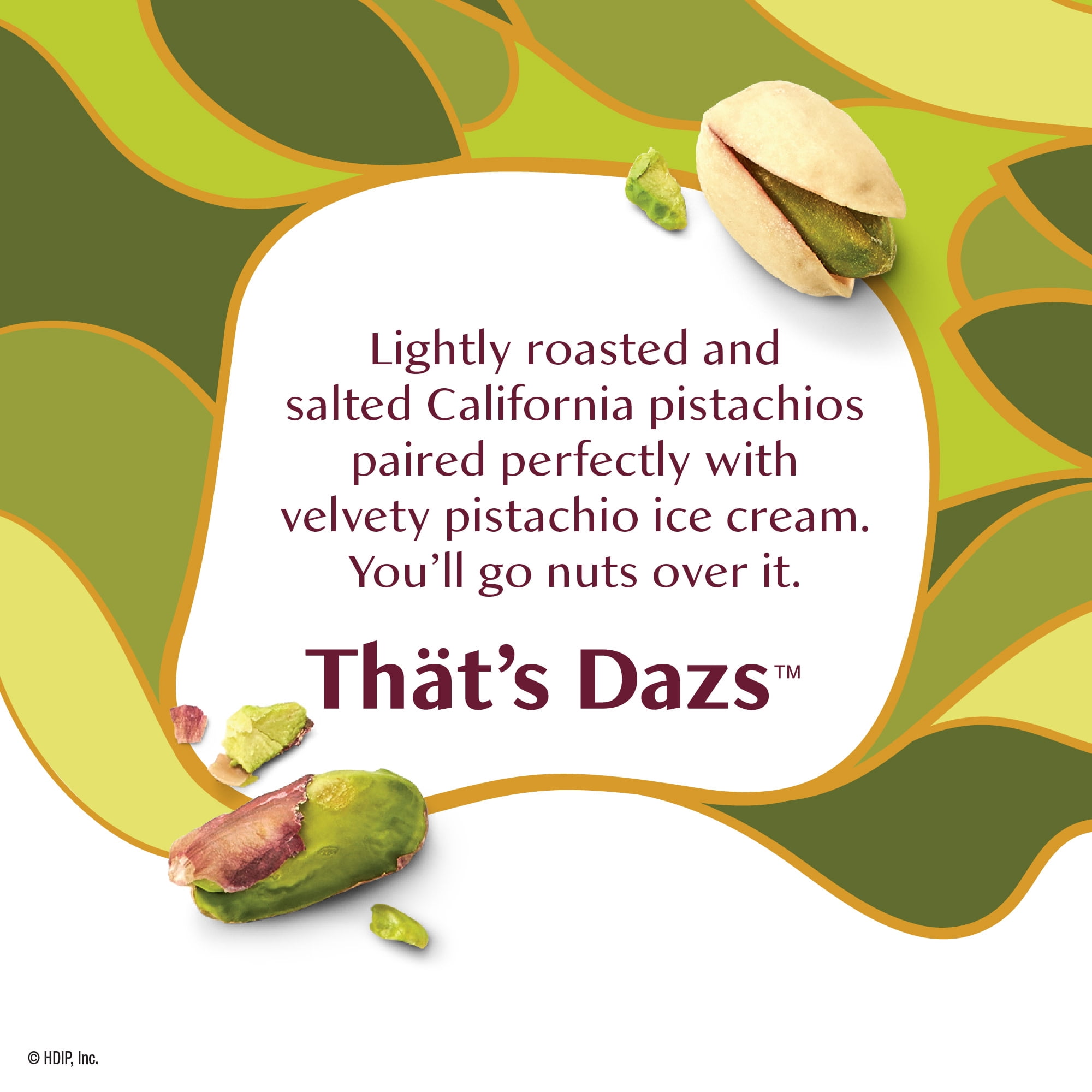 Haagen Dazs Pistachio Ice Cream, Gluten Free, Kosher, 14 oz