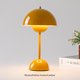 thumbnail image 2 of Lámpara de mesa con forma de hongo y brotes, adornos decorativos creativos, lámpara de noche LED con atmósfera de macarrón, 2 of 5