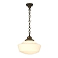thumbnail image 2 of 16" Wide Revival Schoolhouse W/Traditional Globe Pendant, 2 of 2