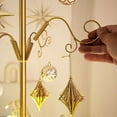 Barton 6.4ft Display Stand Wrought Iron Ornament Display Gold Christmas