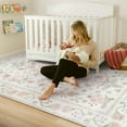 thumbnail image 4 of Balacho Farmhouse Floral Bohemian Faux Wool Area Rug, 2' x 3', Beige, 4 of 9