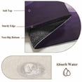 thumbnail image 6 of Round Rugs 4Ft, Purple Beige Ombre Round Area Rug Washable Indoor Throw Carpet, Minimalist Ocean Waves Linen Soft Non Slip Circle Rug for Kitchen Nursery Room Home Decor Aesthetic, 6 of 8