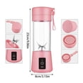 thumbnail image 2 of Hot Sale!Portable Blend, USB Rechargeable Personal For Smoothies, Powerful Cutting Power With 6 Blades, 380ml Home Fruit And Vegeta, 2 of 2
