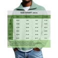 thumbnail image 2 of OIOLOYJM Mens Waffle Shirt Casual Henley Polo Shirts Long Sleeve Knitted T-Shirt Cozy Trendy Dressy Soft 1/4 Zip Pullover Army Green S, 2 of 4