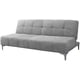thumbnail image 4 of Sofa Cama Reclinable El Bazar Store New York Terciopelo Gris Plata Futón 3 posiciones Sala, 4 of 7