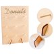 thumbnail image 4 of Soportes para Donuts DIY, tablero de pared, soporte de exhibición de Donuts de madera, decoración reutilizable para fiesta en casa, cocina, boda, 4 of 8