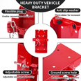 thumbnail image 4 of Soporte de pared para extintor de incendios TOGJNDLL Heavy Duty, 4 of 6