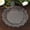 Clear, variant on Balsa Circle 20 Gold Round 10" Plastic Dinner Plates Reef Design Disposable Tableware
