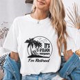 thumbnail image 4 of Jollimate It's 5 O'Clock Everywhere I'm Retired Shirt, Beach Vacation Tee, Funny Retirement Gift, 4 of 6