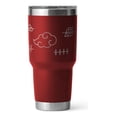 thumbnail image 2 of Vaso Térmico Akatsuki 30oz Acero inoxidable Rojo, 2 of 3