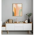 thumbnail image 6 of Kate and Laurel Sylvie Sunrise Over Marrakesh Abstract Framed Canvas Wall Art by Kate Aurelia Holloway, 18x24 Natural, 6 of 7