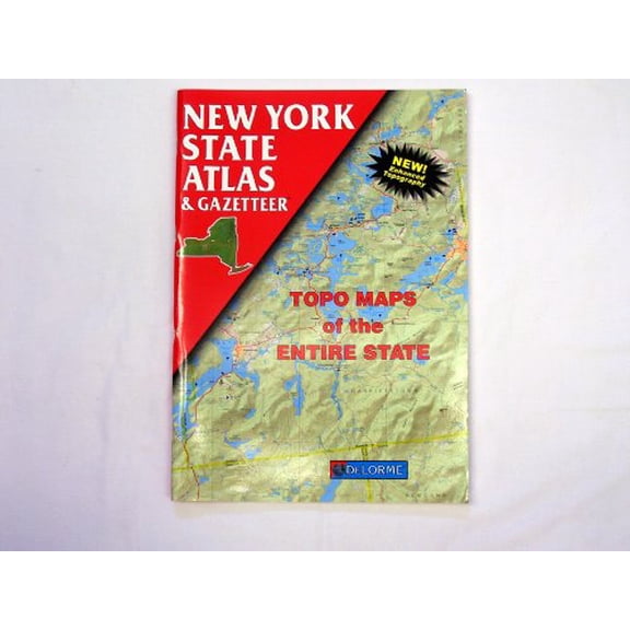 Pre-Owned New York State (State Atlas & Gazetteer) Paperback
