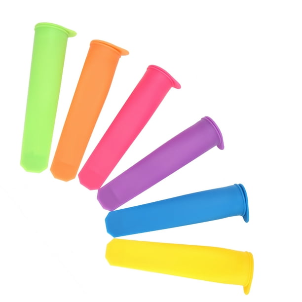 Molde para helado, 6 piezas Molde de silicona para helado DIY Molde de silicona Diseño fácil de usar Jadeshay A