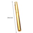 thumbnail image 6 of Ultra Light 2.4m Short Ice Fishing Rod Pen Style Rod Pocket Rod Set with Spinning Reel for Panfish Perch Student Anglers Compact Travel Gear, UKHBMC | C, 6 of 7