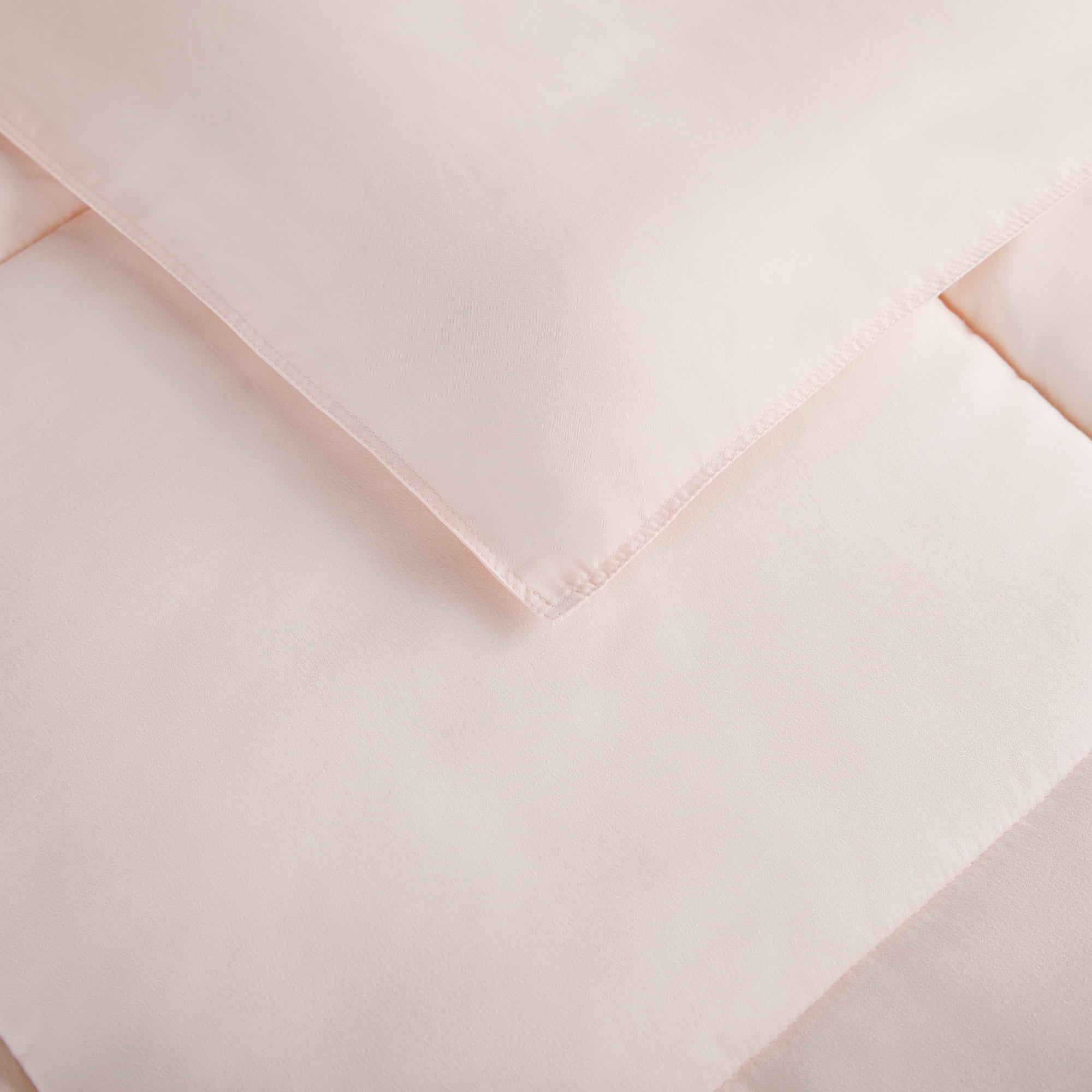 Serta Simply 3-Piece Clean Antimicrobial Blush Pink Comforter Set, King