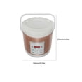 thumbnail image 4 of Injueey Mini arrocera eléctrica de 1,6 l, pícnic, campamento, camión, Bar en casa, cocina, comida, gachas, sopa, calefacción, caja de almuerzo, Electrodomésticos Injueey HA071867-01, 4 of 6