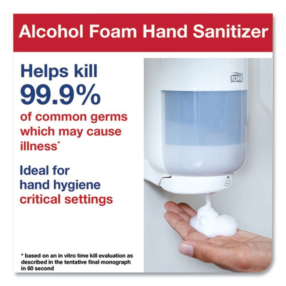 1L Bottle Unscented Premium Alcohol Foam Hand Sanitizer (6/carton)