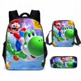 thumbnail image 1 of Rick And Morty School Bag Three-piece, Multi-size Backpack, Student School Bag, 1 of 3