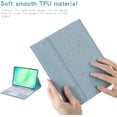 thumbnail image 7 of JINRAN Touch Keyboard Case for Samsung Galaxy Tab A11 8.7 Inch 2025/Galaxy Tab A9 8.7'' 2023, with Pencil Holder - Magnetically Detachable Touch Bluetooth Keyboard, 7 of 7