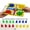 13.78inch set(16 Pcs & 1 Dice), variant on Foldable LUDO Board Game Suitable for Family Game Night & Parties - 13.78inch/9.45inch Anti-Slip Rubber Mat with Ludo Board, Strategy Game for &, Portable Tabletop for, Travel, Holiday Gifts