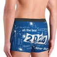 thumbnail image 5 of Fotbe Happy New Year 2024 (4) Men’s Total Support Pouch Boxer Briefs, X-Temp Cooling, Moisture-Wicking Underwear, Regular, Long-leg and Trunk-, 5 of 9
